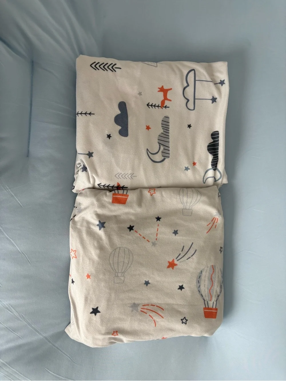 Two crib sheets - fit standard crib
